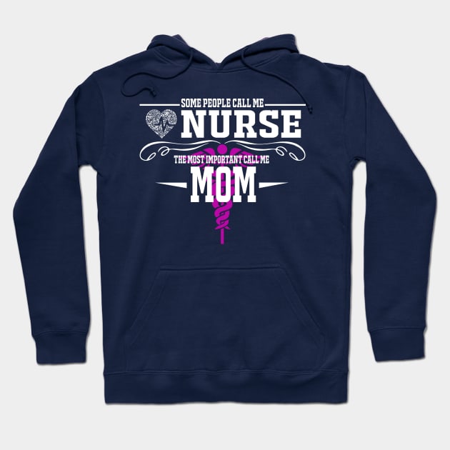 call me mom Hoodie by smringah